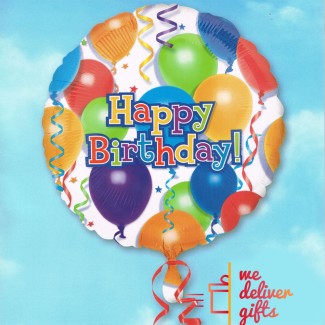 Balloons n Stars Happy Birthday