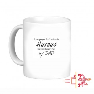 Hero Dad Personalized Mug