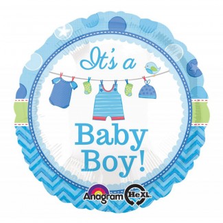 It is a Baby Boy Balloon