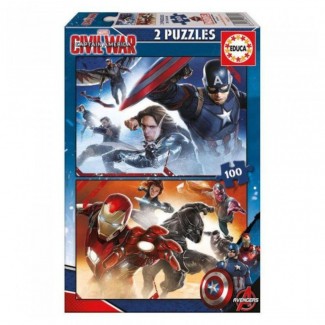 Civil war Captain America 2 puzzles