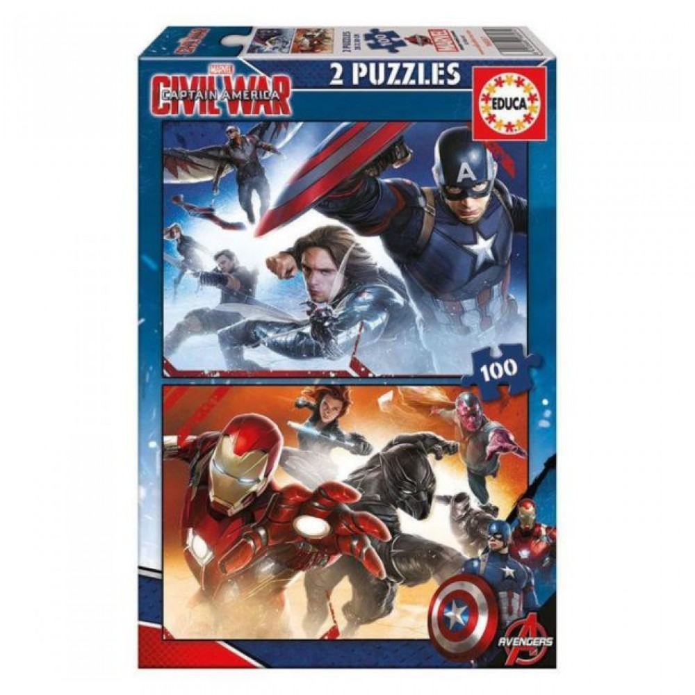 Civil war Captain America 2 puzzles | WeDeliverGifts