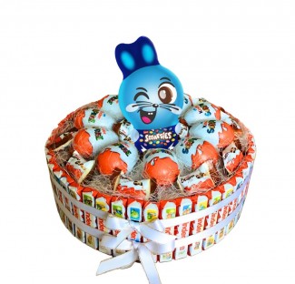 Kinder and smarties combination for easter