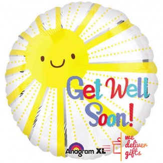 Get Well Soon Sunshine Balloon
