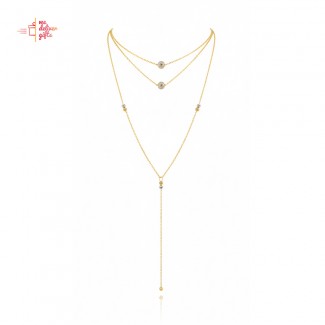 Double Layered Gold Necklace