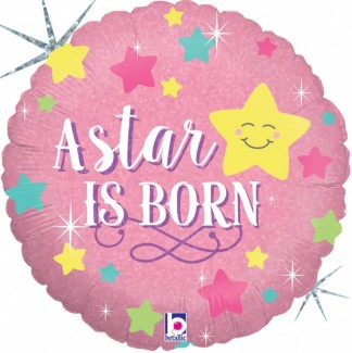 A Star Was Born Baby Pink Balloon