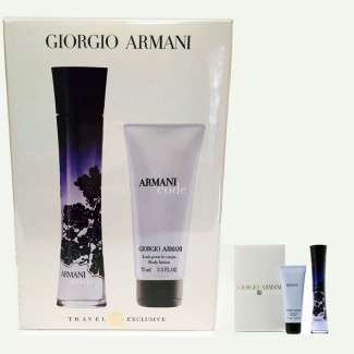 Giorgio Armani Code Eau De Parfum Spray for Women Gift Set
