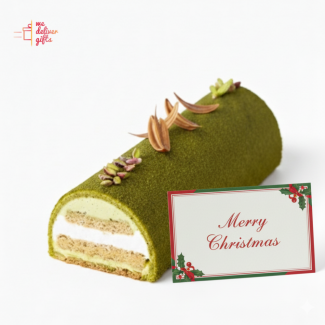 Pistachio buche de noel