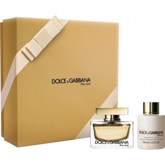 DOLCE and GABBANA COFFRET PARFUM THE ONE FEMME