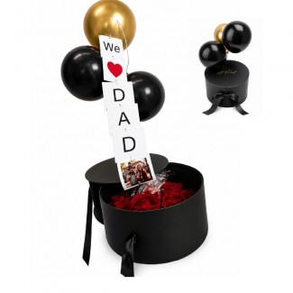 Luxury Rose & Floating Memories Surprise Box