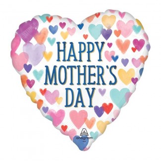 Happy mother day heart balloon