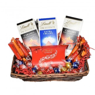 Lindt basket gift
