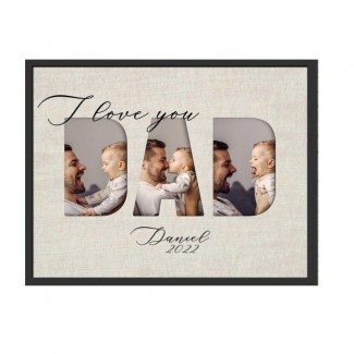 Dad desk customizable photo