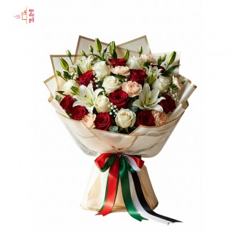 christmas roses bouquet