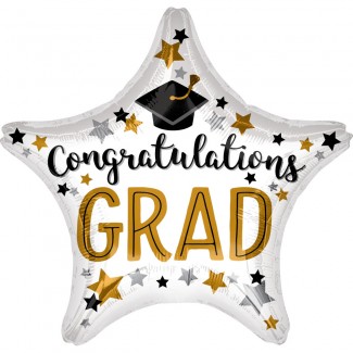 Congratulations grad star Balloon