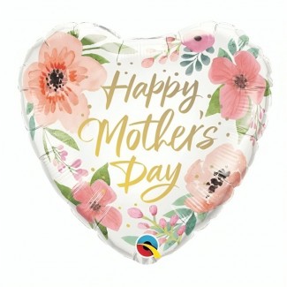 Flower Brush Mothers Day Balloon