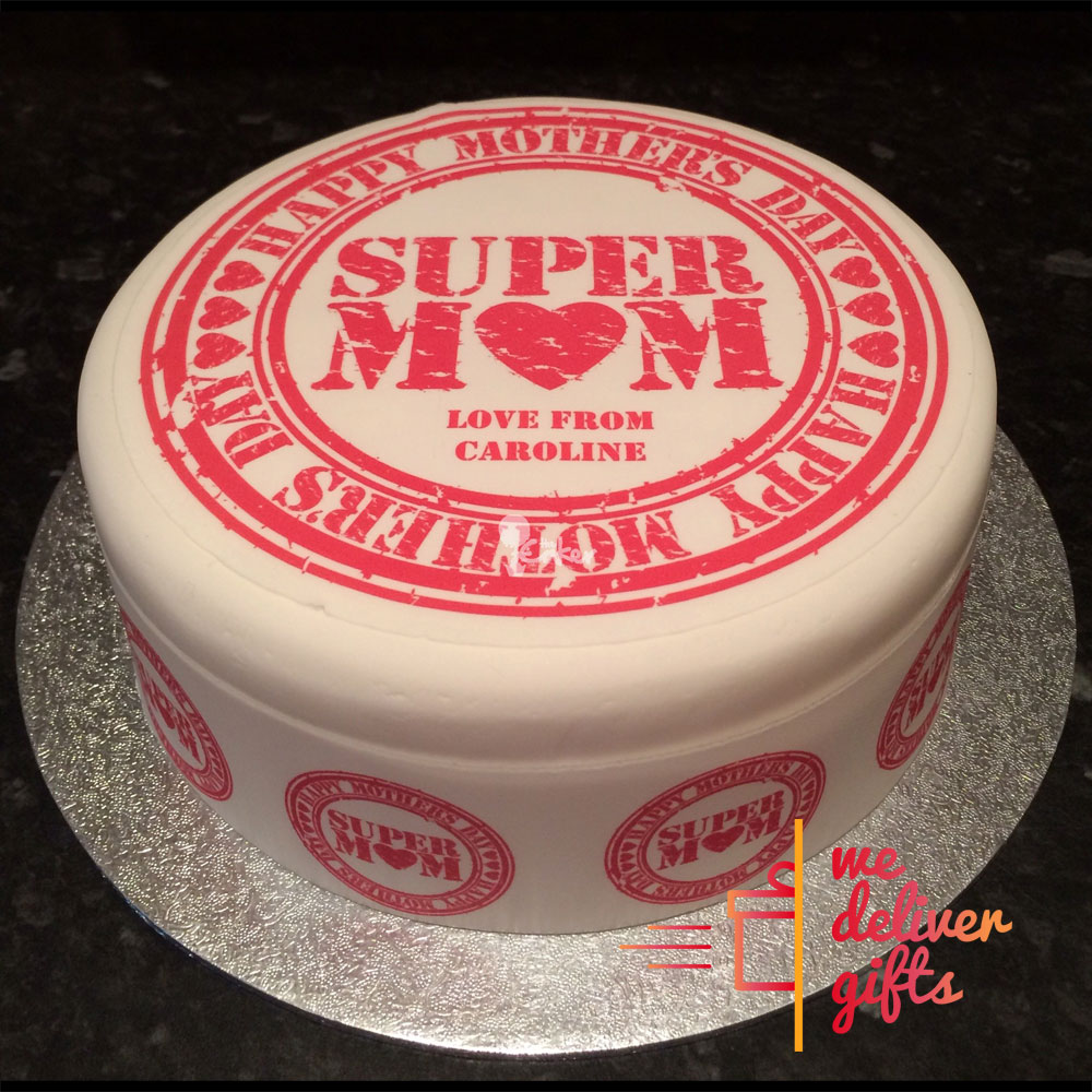 Mother's Day Pop Art Edible Images | Super Mom Cupcake / Cookie Round Icing  Toppers | Precut – Psychobakes