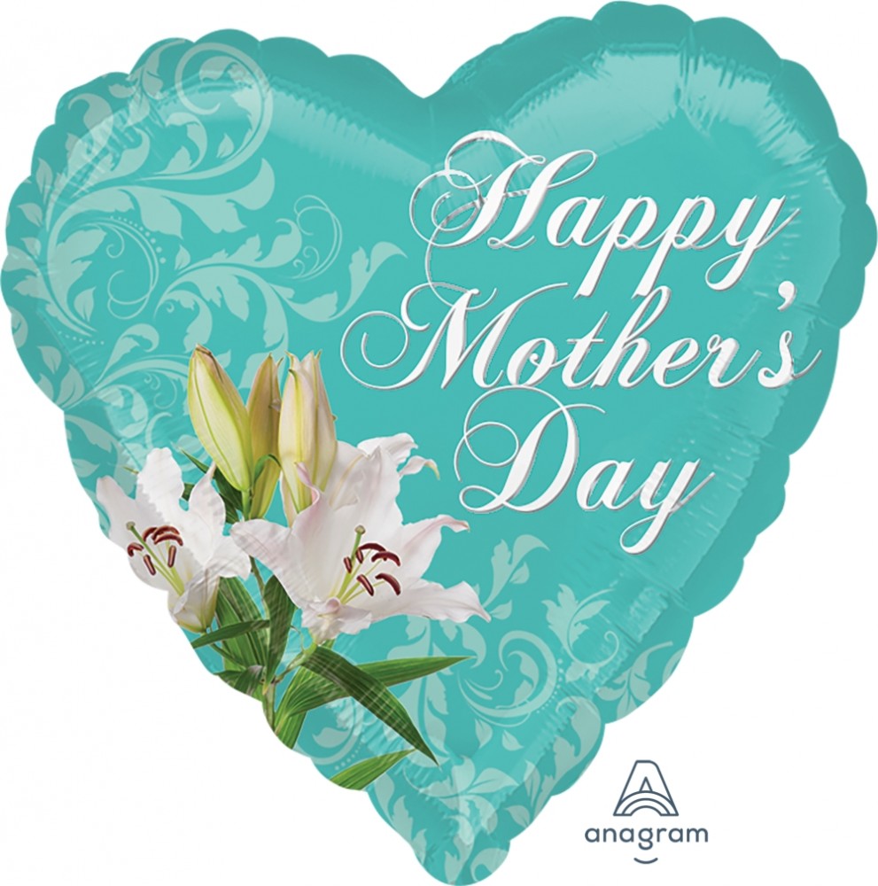 Mom Lilies Flowers Balloon | WeDeliverGifts