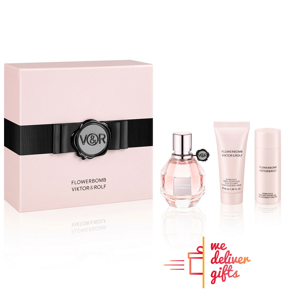 Flowerbomb Viktor And Rolf Coffret We Deliver Gifts Lebanon