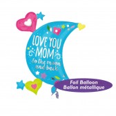Love You Mom to The Moon And Back Balloon | WeDeliverGifts