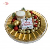 holiday chocolate tray